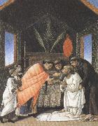 Sandro Botticelli The Last Communion of St jerome (mk36) oil painting on canvas